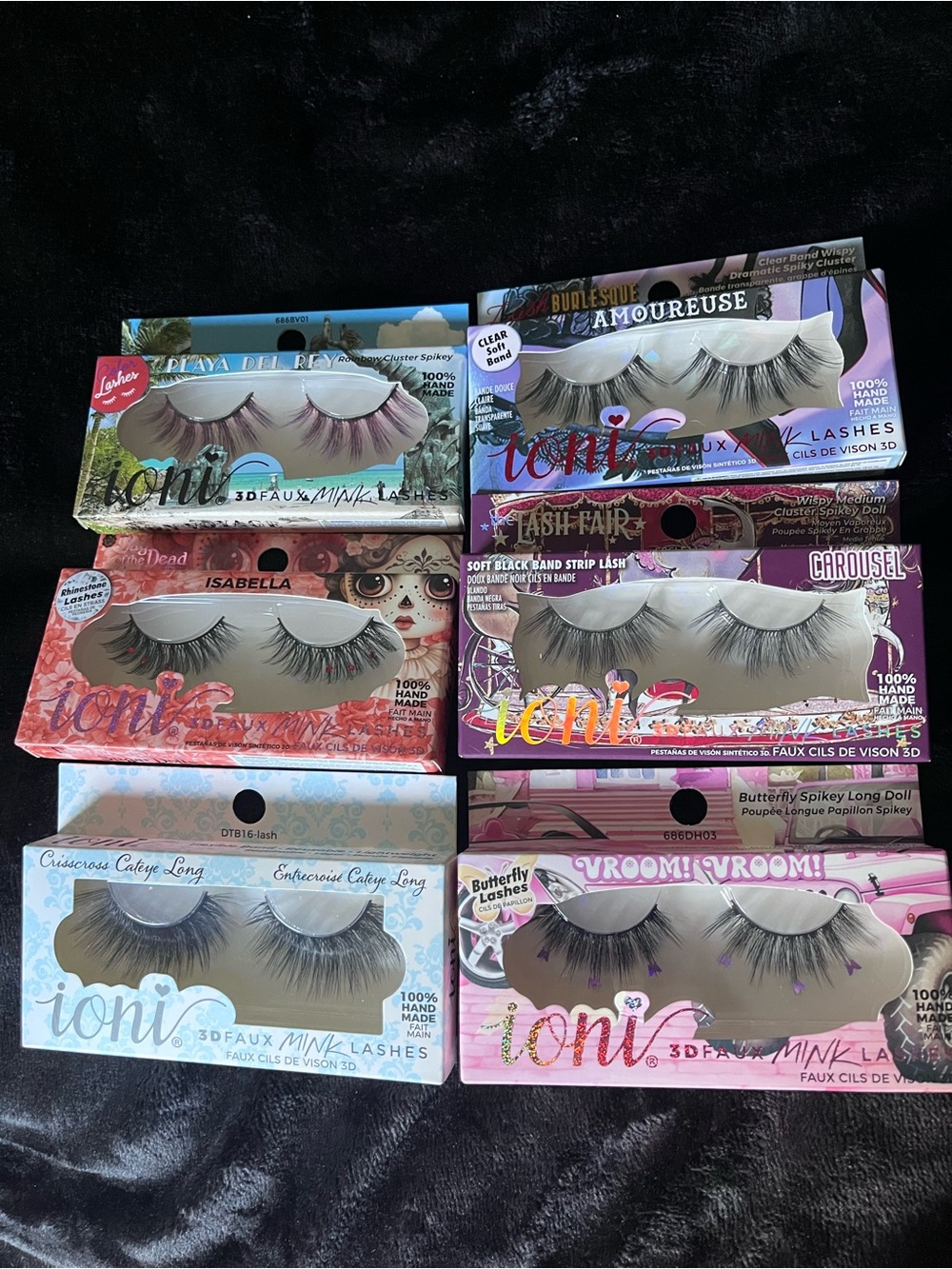 NWT NIB IONI LASH BUNDLE OF 6